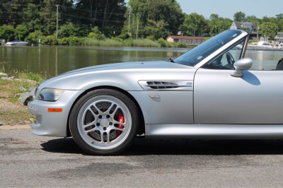 1999 BMW M Roadster in Arctic Silver Metallic over Black Nappa