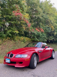 1999 BMW M Roadster in Imola Red 2 over Imola Red & Black Nappa