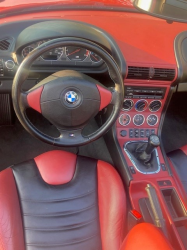 1999 BMW M Roadster in Imola Red 2 over Imola Red & Black Nappa