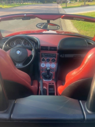 1999 BMW M Roadster in Imola Red 2 over Imola Red & Black Nappa