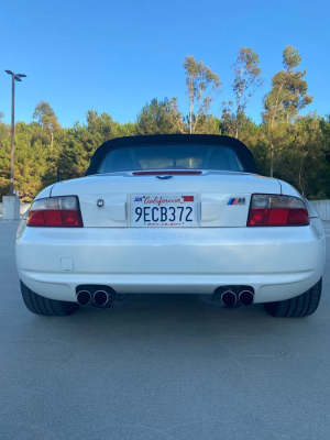 1999 BMW M Roadster in Alpine White 3 over Black Nappa