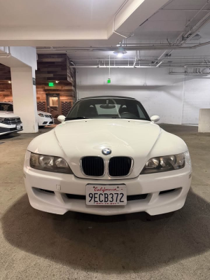 1999 BMW M Roadster in Alpine White 3 over Black Nappa