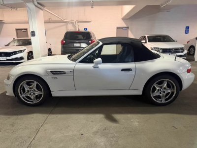 1999 BMW M Roadster in Alpine White 3 over Black Nappa
