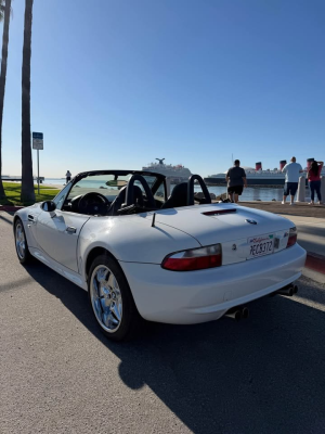 1999 BMW M Roadster in Alpine White 3 over Black Nappa