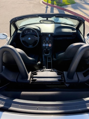 1999 BMW M Roadster in Alpine White 3 over Black Nappa