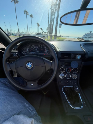 1999 BMW M Roadster in Alpine White 3 over Black Nappa