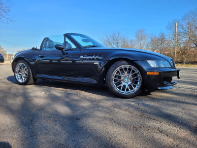 1999 BMW M Roadster in Cosmos Black Metallic over Black Nappa