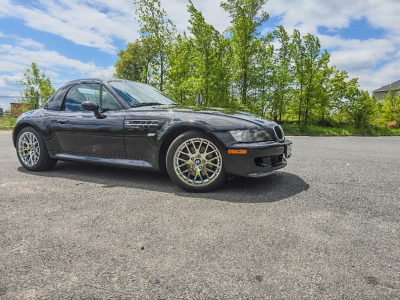 1999 BMW M Roadster in Cosmos Black Metallic over Black Nappa