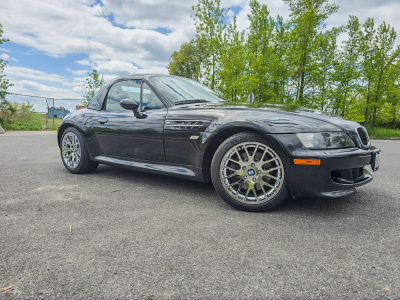 1999 BMW M Roadster in Cosmos Black Metallic over Black Nappa