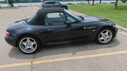 1999 BMW M Roadster in Cosmos Black Metallic over Black Nappa