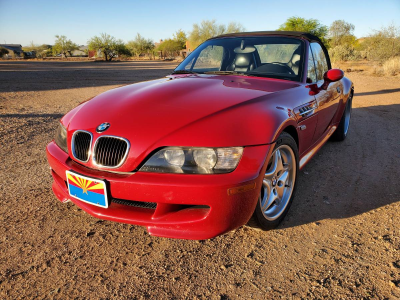 1999 BMW M Roadster in Imola Red 2 over Black Nappa