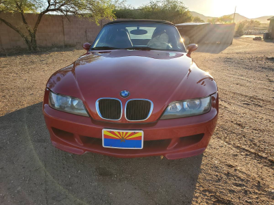 1999 BMW M Roadster in Imola Red 2 over Black Nappa