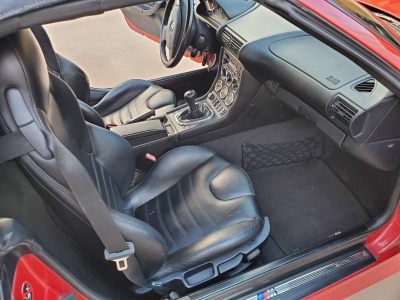 1999 BMW M Roadster in Imola Red 2 over Black Nappa