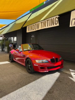 1999 BMW M Roadster in Imola Red 2 over Black Nappa