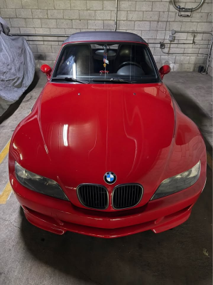 1999 BMW M Roadster in Imola Red 2 over Black Nappa