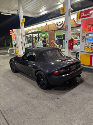 1999 BMW M Roadster in Cosmos Black Metallic over Black Nappa