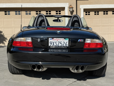 1999 BMW M Roadster in Cosmos Black Metallic over Black Nappa