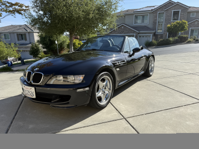 1999 BMW M Roadster in Cosmos Black Metallic over Black Nappa