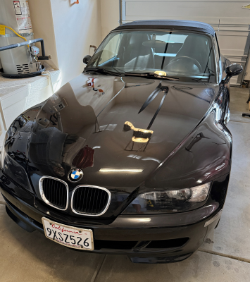 1999 BMW M Roadster in Cosmos Black Metallic over Black Nappa