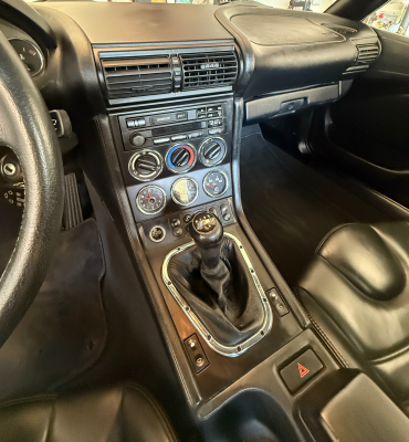 1999 BMW M Roadster in Cosmos Black Metallic over Black Nappa