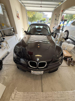 1999 BMW M Roadster in Cosmos Black Metallic over Black Nappa