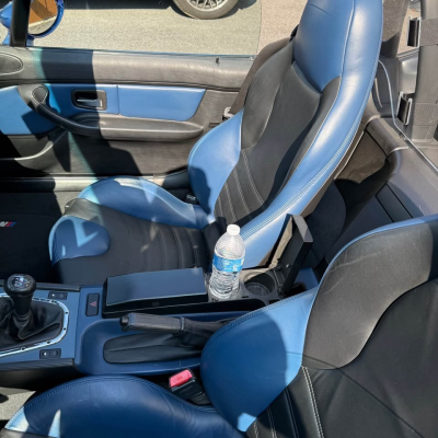1999 BMW M Roadster in Estoril Blue Metallic over Estoril Blue & Black Nappa