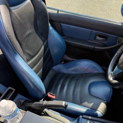 1999 BMW M Roadster in Estoril Blue Metallic over Estoril Blue & Black Nappa