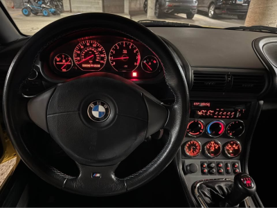 1999 BMW M Roadster in Dakar Yellow 2 over Dark Gray & Black Nappa