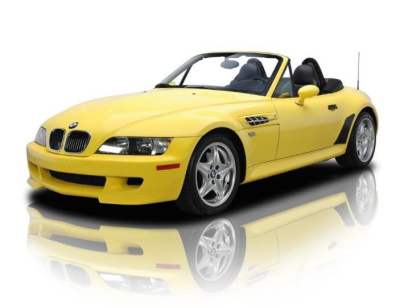 1999 BMW M Roadster in Dakar Yellow 2 over Dark Gray & Black Nappa