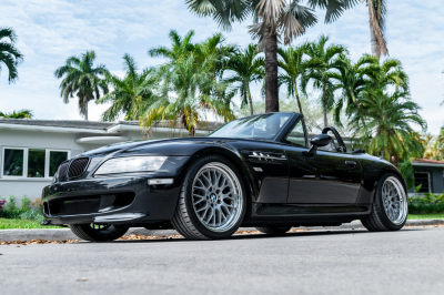 1999 BMW M Roadster in Cosmos Black Metallic over Dark Gray & Black Nappa