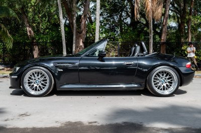 1999 BMW M Roadster in Cosmos Black Metallic over Dark Gray & Black Nappa