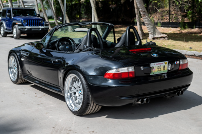 1999 BMW M Roadster in Cosmos Black Metallic over Dark Gray & Black Nappa