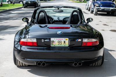1999 BMW M Roadster in Cosmos Black Metallic over Dark Gray & Black Nappa