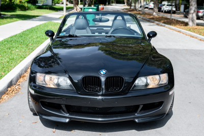 1999 BMW M Roadster in Cosmos Black Metallic over Dark Gray & Black Nappa