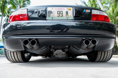 1999 BMW M Roadster in Cosmos Black Metallic over Dark Gray & Black Nappa