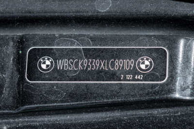 1999 BMW M Roadster in Cosmos Black Metallic over Dark Gray & Black Nappa