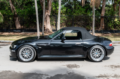 1999 BMW M Roadster in Cosmos Black Metallic over Dark Gray & Black Nappa