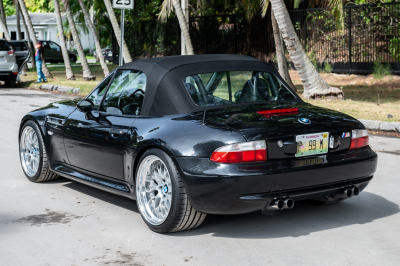 1999 BMW M Roadster in Cosmos Black Metallic over Dark Gray & Black Nappa