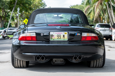 1999 BMW M Roadster in Cosmos Black Metallic over Dark Gray & Black Nappa