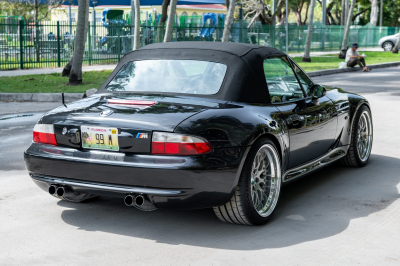 1999 BMW M Roadster in Cosmos Black Metallic over Dark Gray & Black Nappa