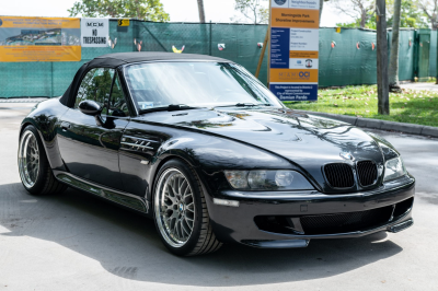 1999 BMW M Roadster in Cosmos Black Metallic over Dark Gray & Black Nappa