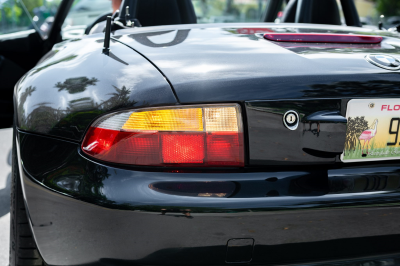 1999 BMW M Roadster in Cosmos Black Metallic over Dark Gray & Black Nappa