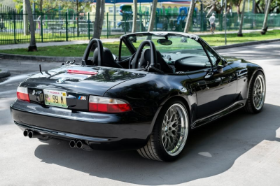 1999 BMW M Roadster in Cosmos Black Metallic over Dark Gray & Black Nappa