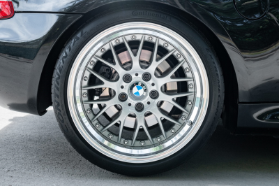 1999 BMW M Roadster in Cosmos Black Metallic over Dark Gray & Black Nappa