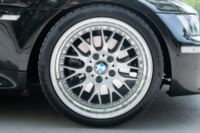 1999 BMW M Roadster in Cosmos Black Metallic over Dark Gray & Black Nappa