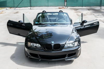 1999 BMW M Roadster in Cosmos Black Metallic over Dark Gray & Black Nappa