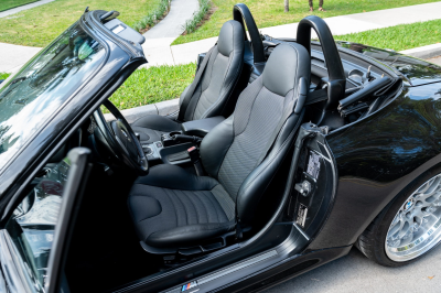 1999 BMW M Roadster in Cosmos Black Metallic over Dark Gray & Black Nappa
