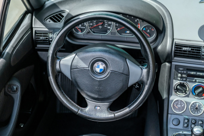 1999 BMW M Roadster in Cosmos Black Metallic over Dark Gray & Black Nappa