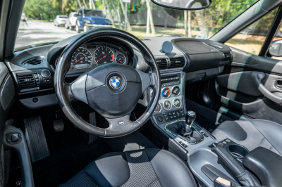 1999 BMW M Roadster in Cosmos Black Metallic over Dark Gray & Black Nappa