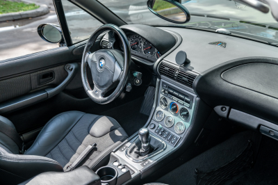 1999 BMW M Roadster in Cosmos Black Metallic over Dark Gray & Black Nappa